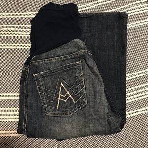 Seven maternity boot cut jeans